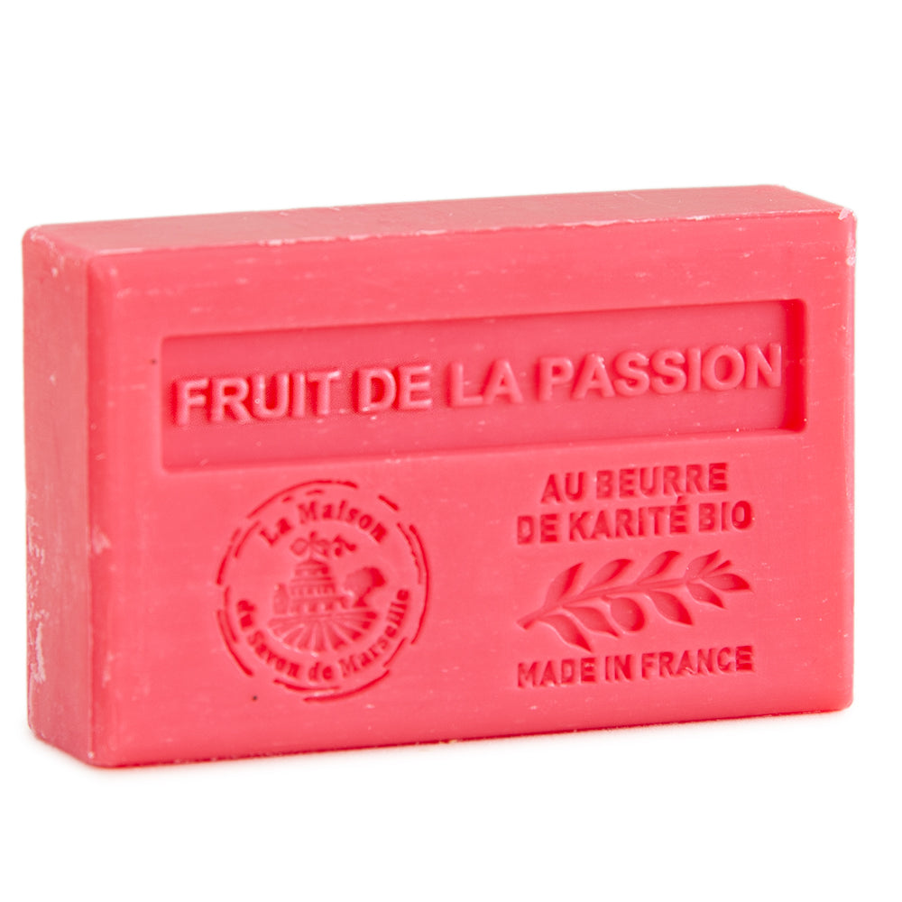 French Soap with Shea Butter, Passion Fruit Fragrance, 125g