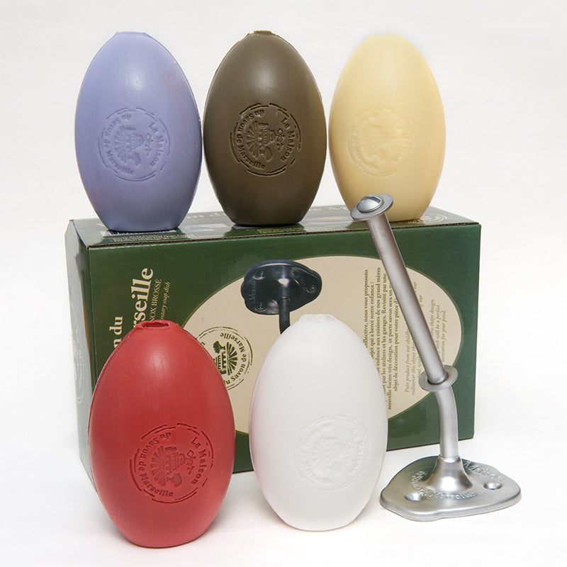 Wall Rotating Matt Soap Holder, with 270g Argan Oil Soap
